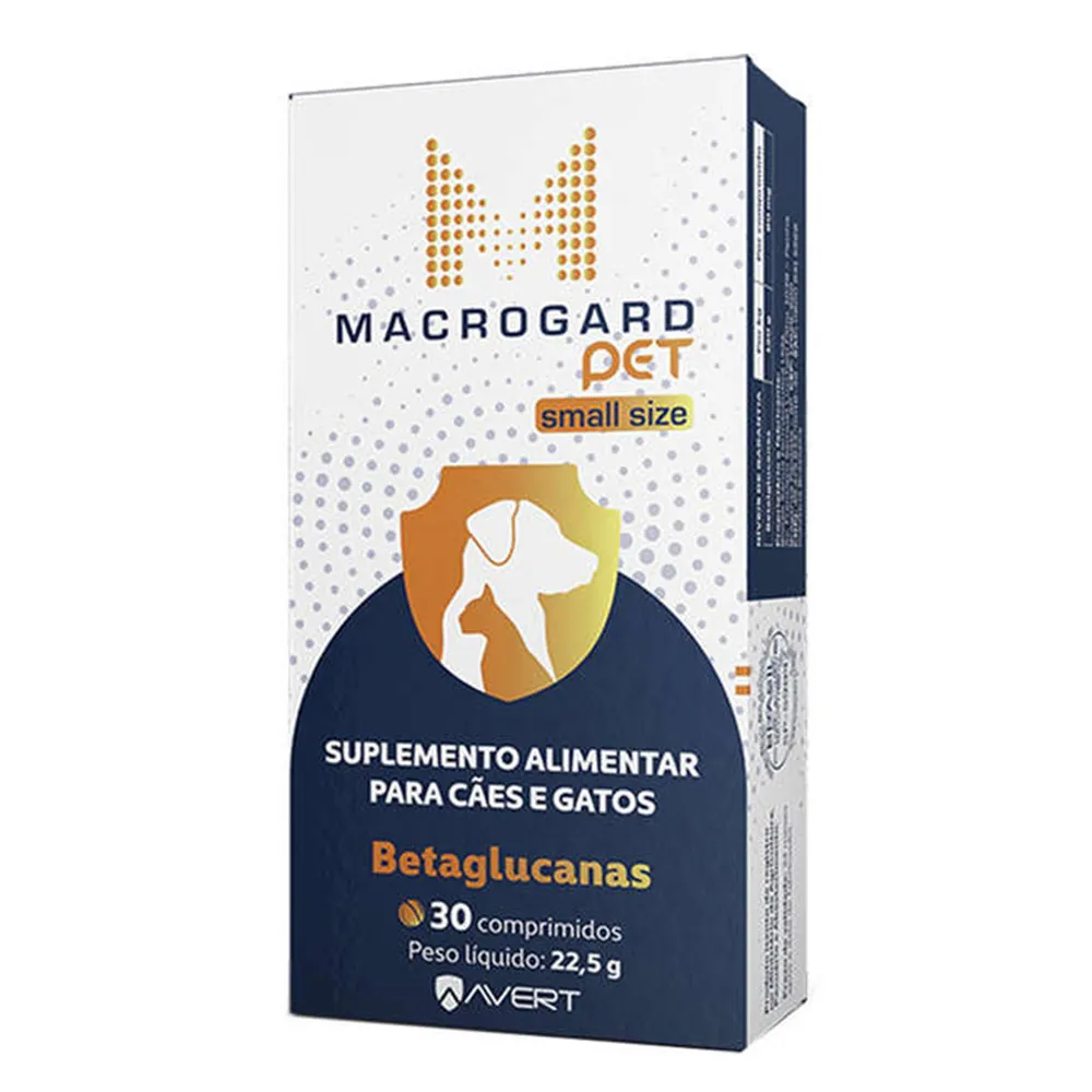 Macrogard Pet Small Size com 30 Comprimidos
