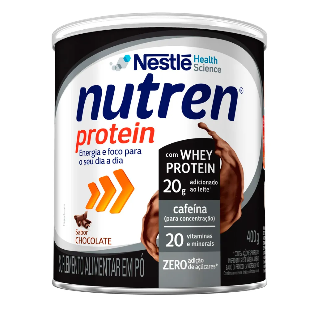 Nutren Protein Suplemento Alimentar Chocolate 400g