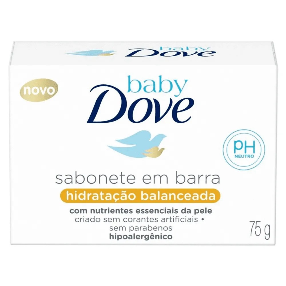 Sabonete em Barra Dove Baby Hidratação Balanceada 75g