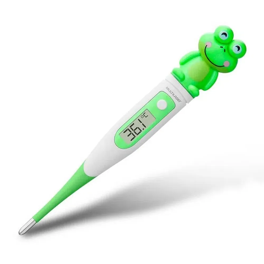 Termômetro Infantil Digital Multilaser Smart Frog HC121 Sapo 1 Unidade