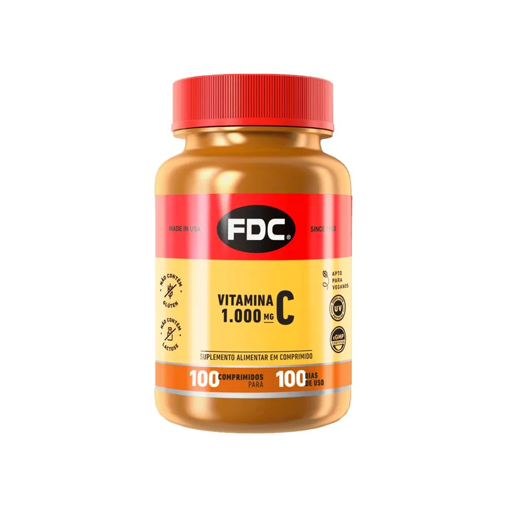 Vitamina C 1.000mg FDC com 100 Comprimidos