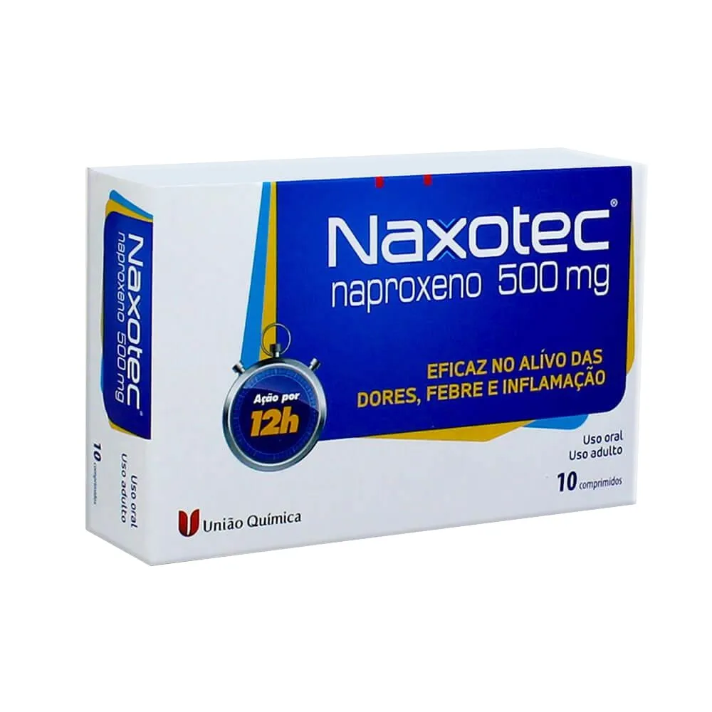 Naxotec 500mg com 10 Comprimidos