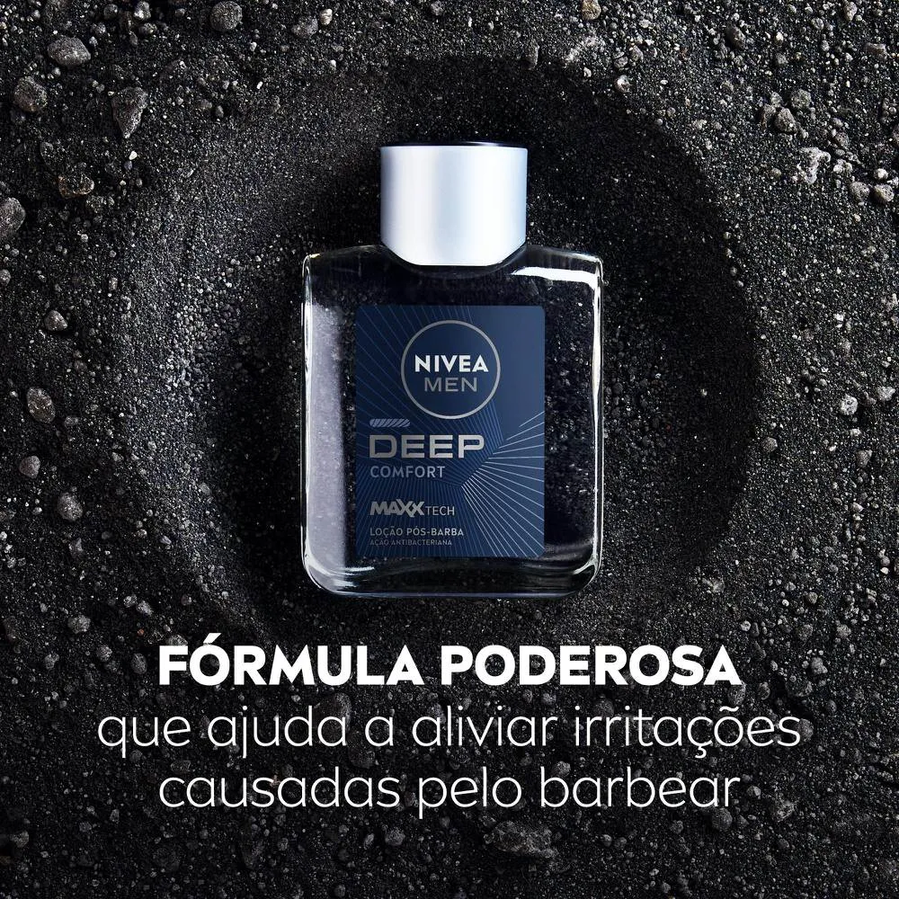 Loção Pós Barba Nivea Men Deep Comfort 100ml - Drogaria Araujo