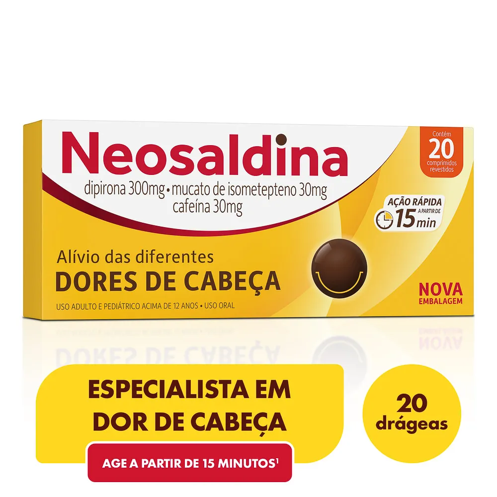 Neosaldina Drágeas com 20 Unidades 2