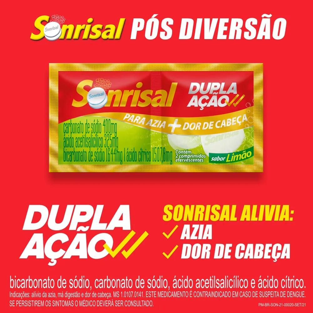 Sonrisal Sabor Limão 2 Comprimidos_3