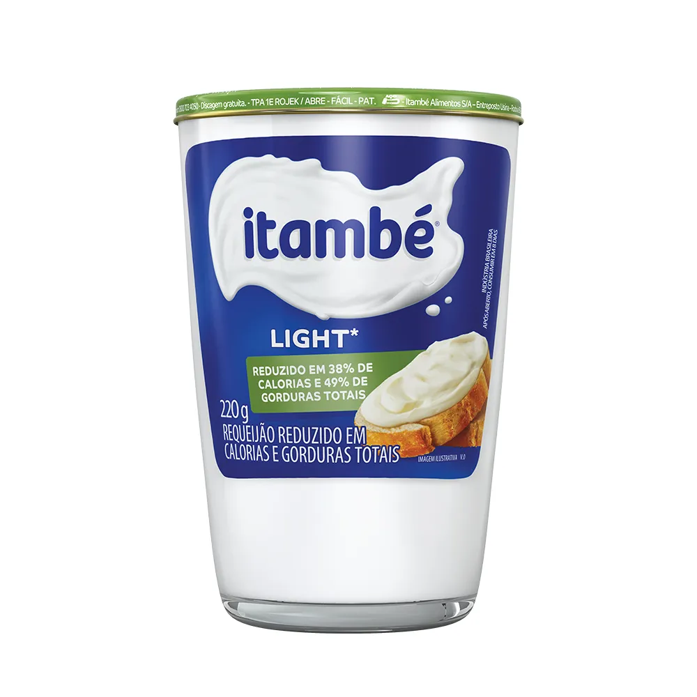 Requeijão Itambé Cremoso Light com 250g