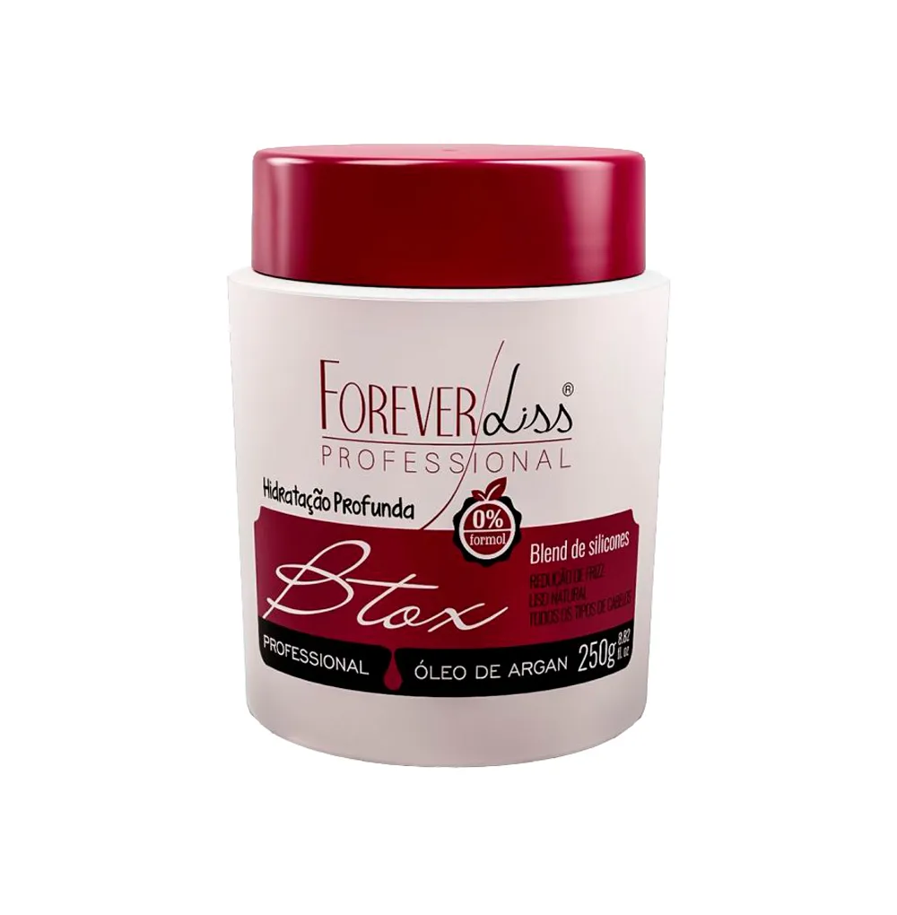 Botox Capilar Forever Liss Óleo de Argan Zero 250g - Drogaria Araujo