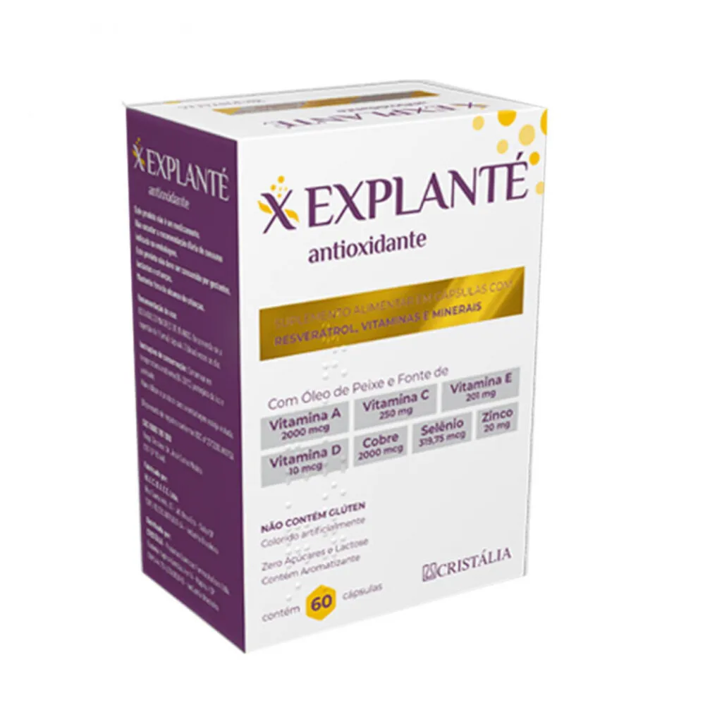 Explanté Antioxidante com 60 Cápsulas