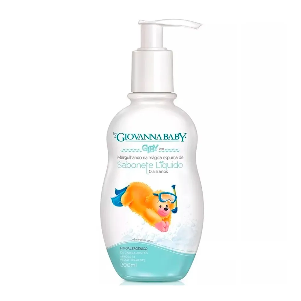 Sabonete Líquido Infantil Giovanna Baby Giby 200ml