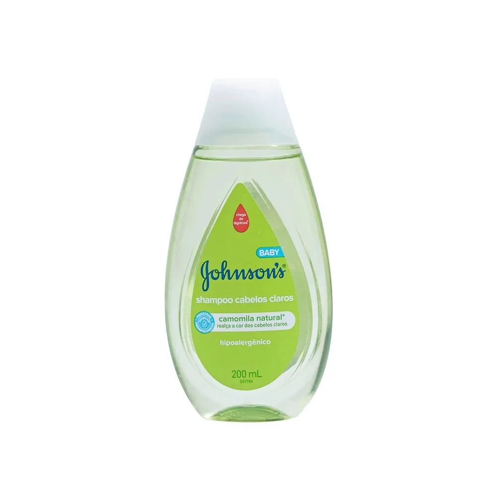 Shampoo Johnson's Baby Cabelos Claros 200ml - Drogaria Araujo