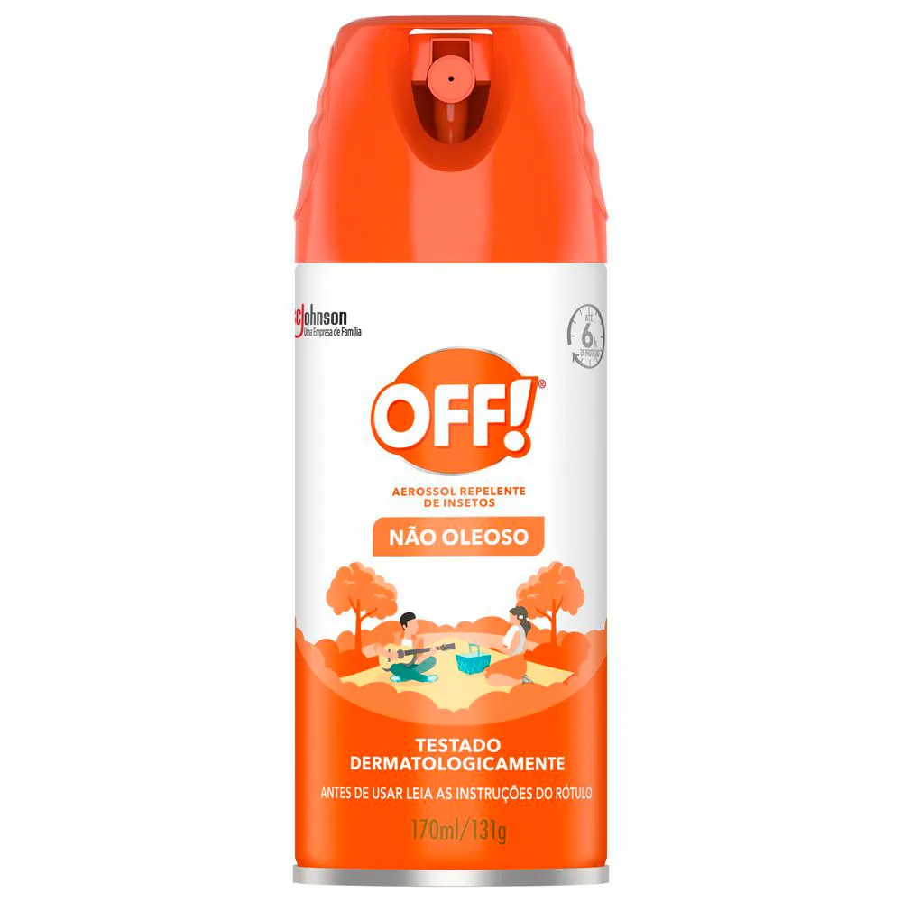 Repelente Off! Family Aerossol com 165ml Frente