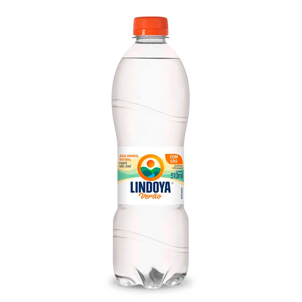 Água Mineral Lindoya Verão com Gás 510ml