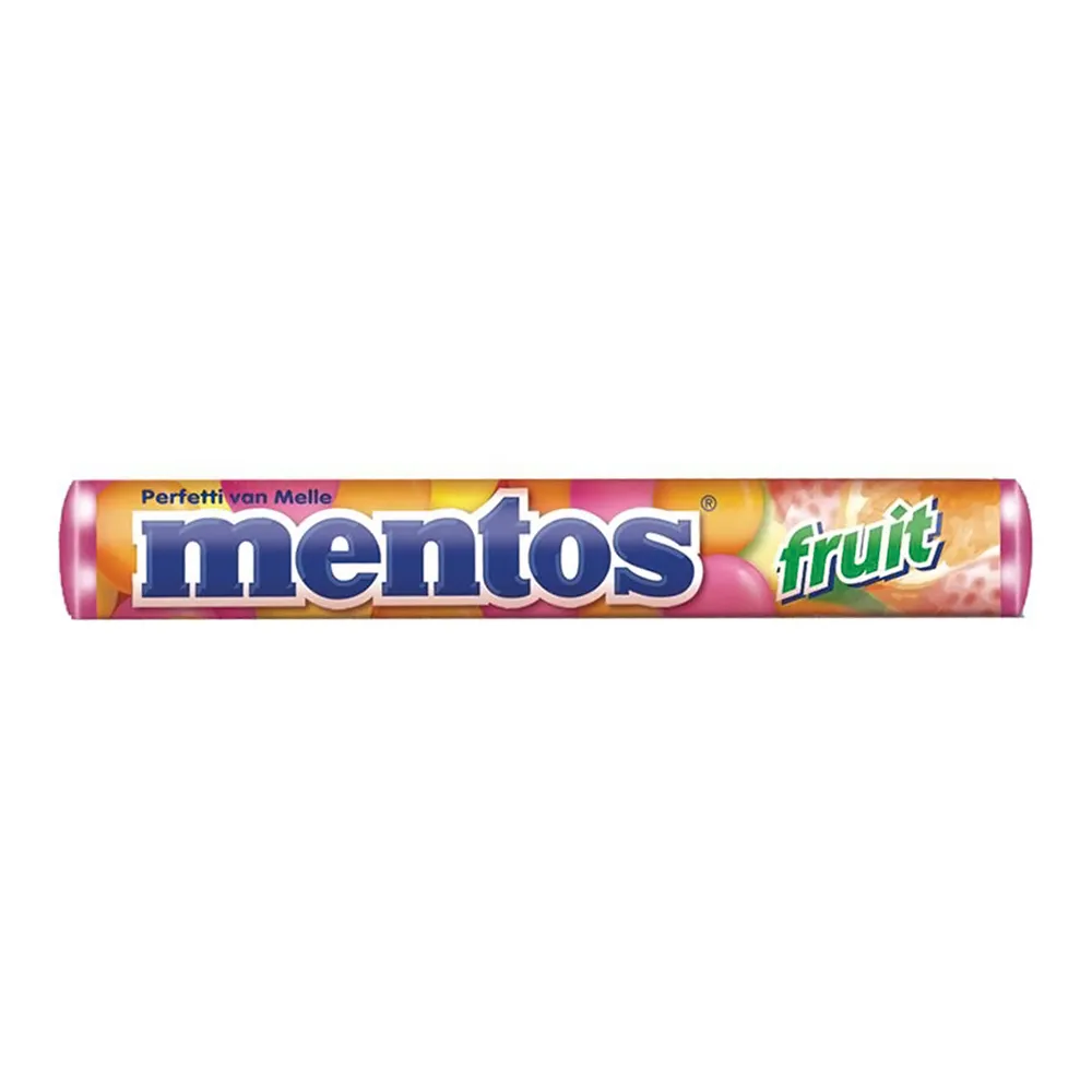 Balas Mastigáveis Mentos Fruit 38g