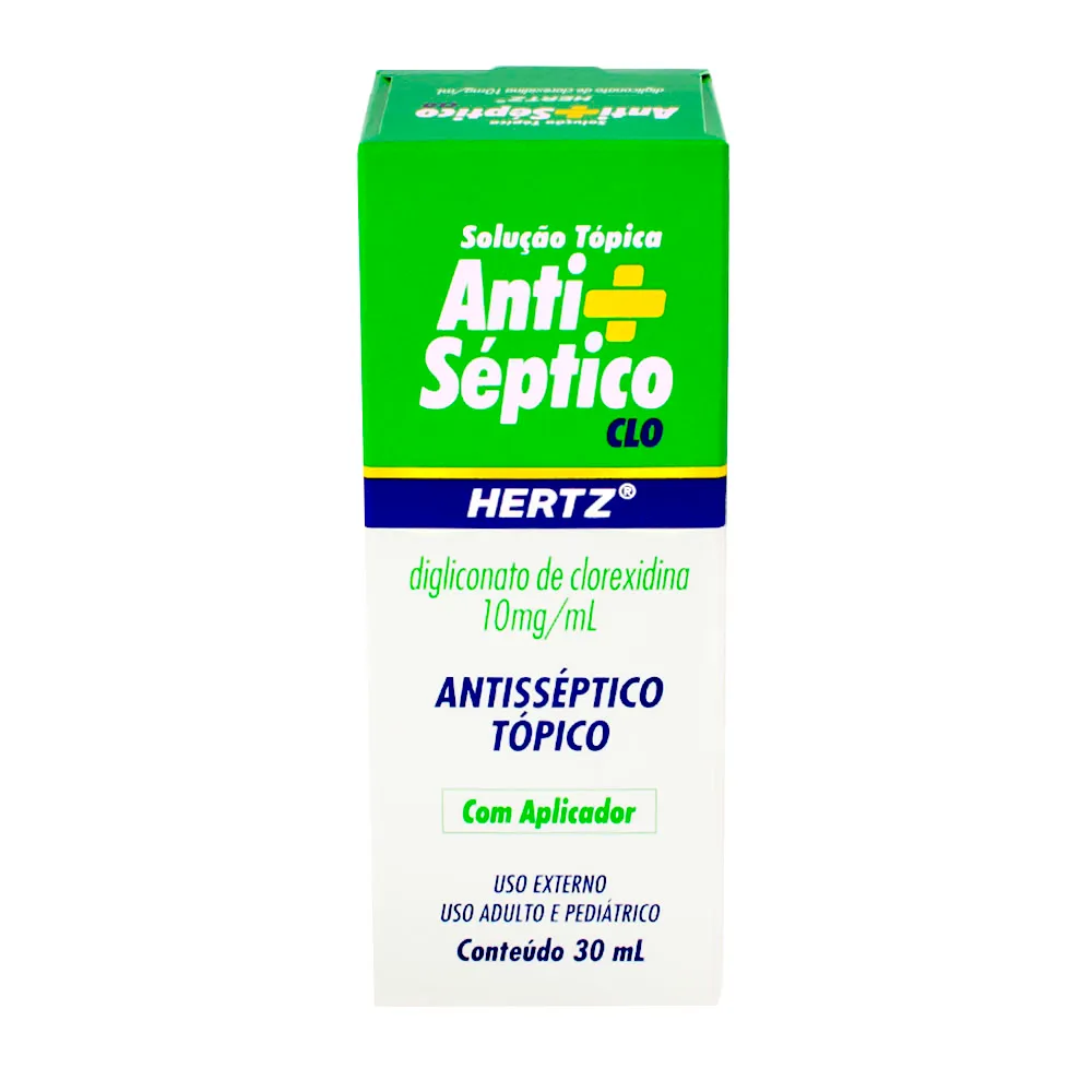 Anti-Séptico Hertz Solução Tópica com Aplicador 30ml