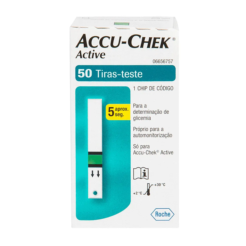 Accu-Chek Active Tira Teste 50 Unidades