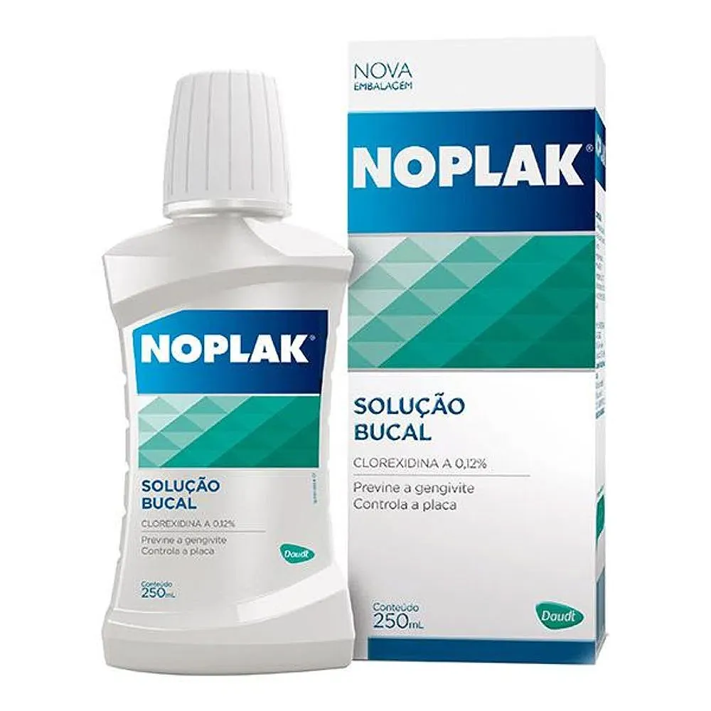 Solução Bucal Noplak Sabor Menta 250ml