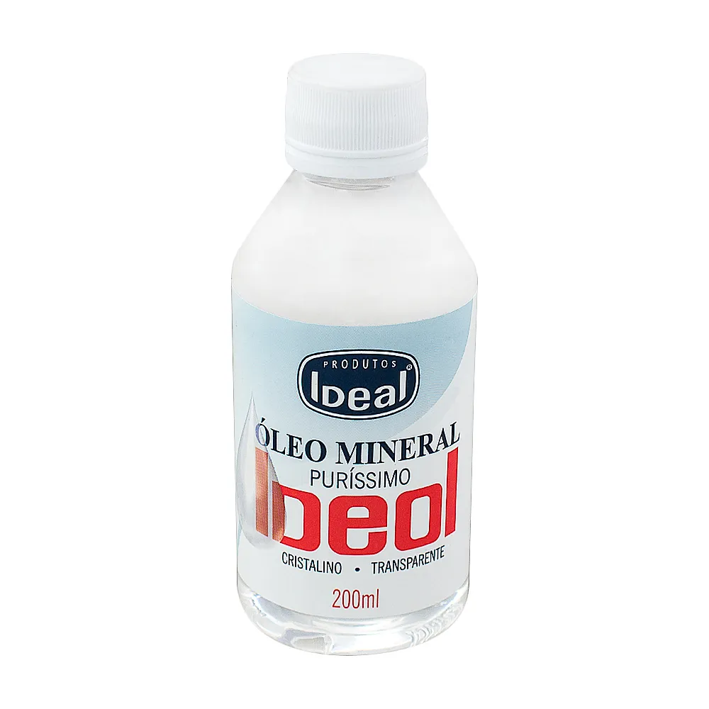 Óleo Mineral Ideol Puro Ideal com 200ml