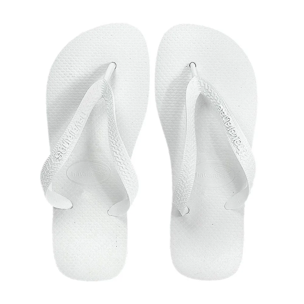 Sandálias Havaianas Top Branco Tamanho 37/38 1 Par