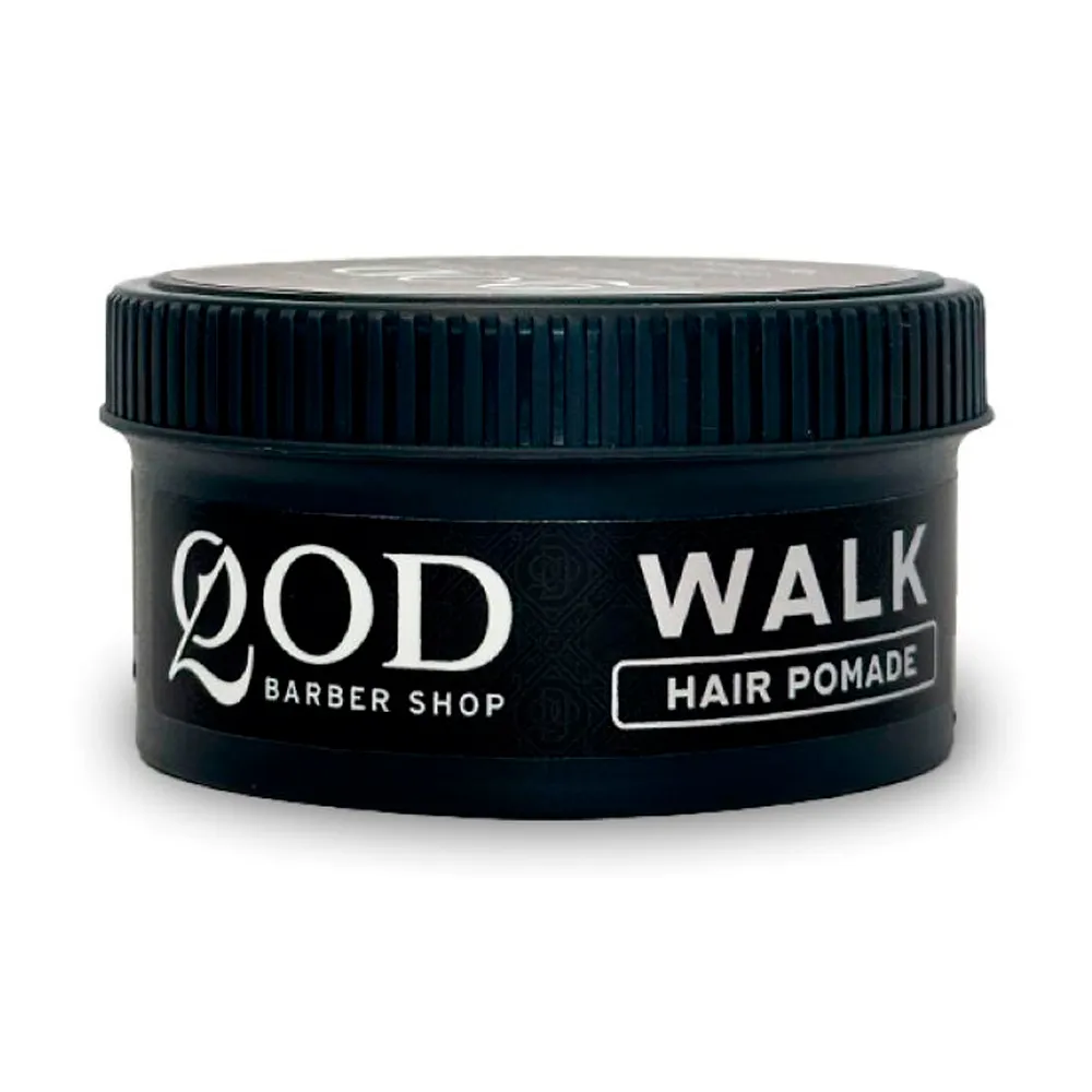 Pomada Capilar QOD Barber Shop Walk Fixação Média 70g