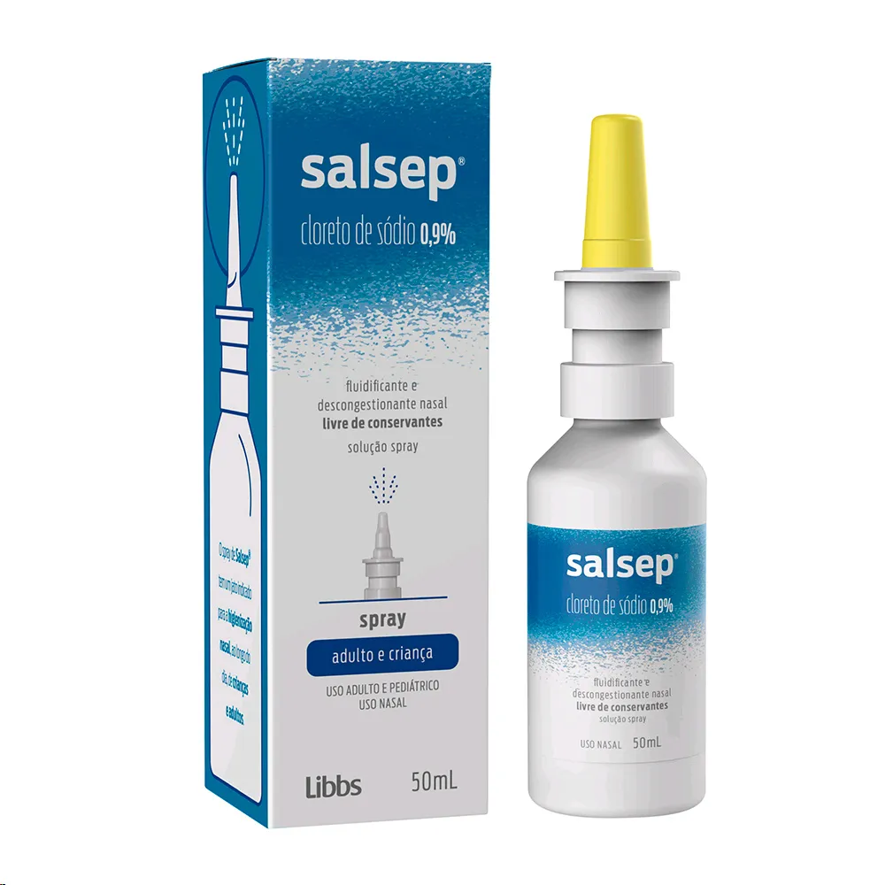 Salsep Solução Nasal Spray com 50ml