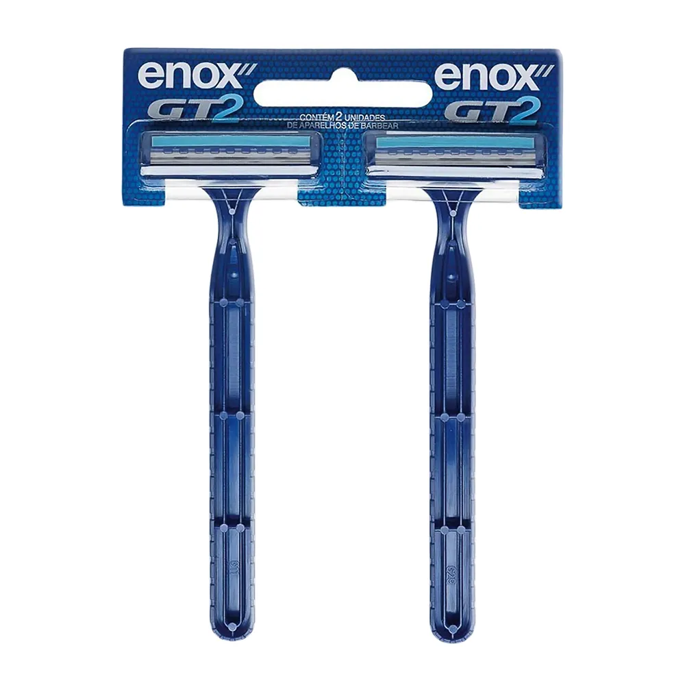 Aparelho de Barbear Enox GT2 Descartável 2 Unidades