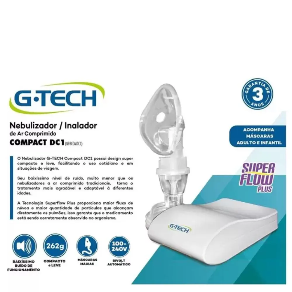 Nebulizador G-Tech Compact DC1