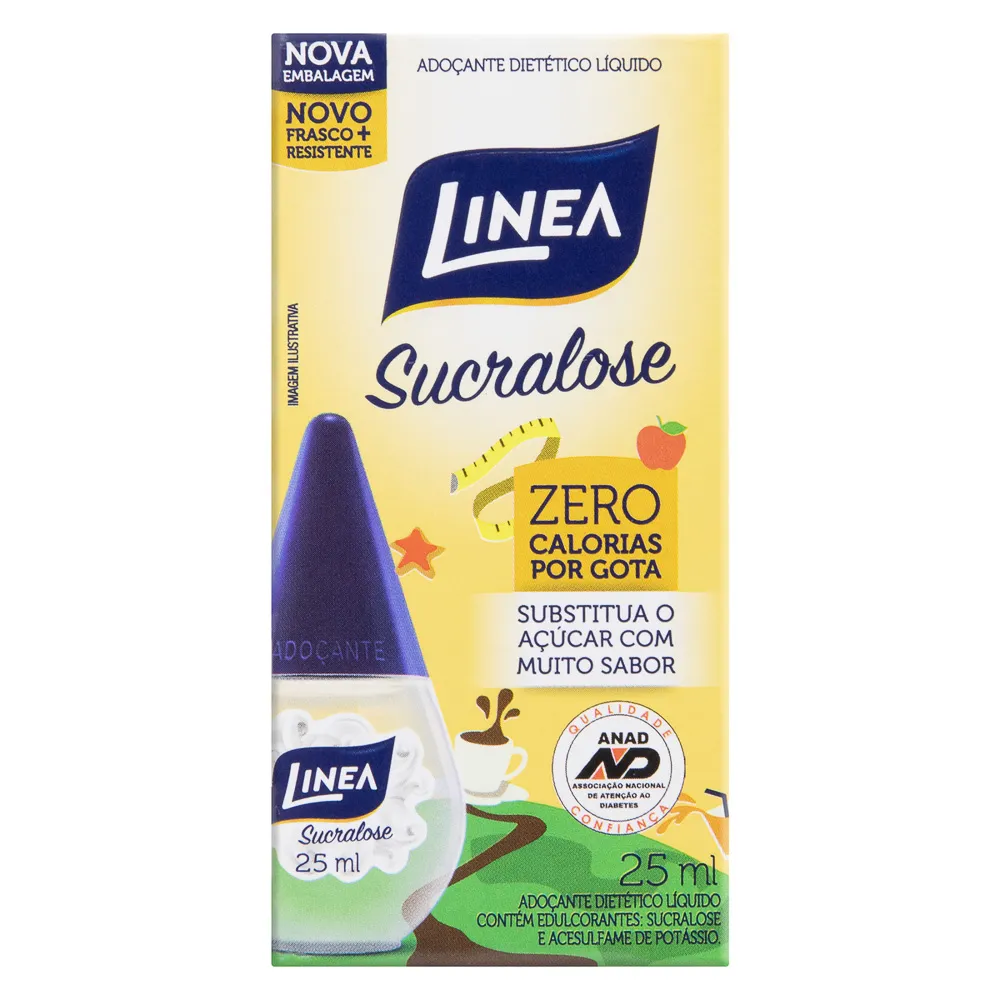 Adoçante Linea Sucralose Gotas 25ml