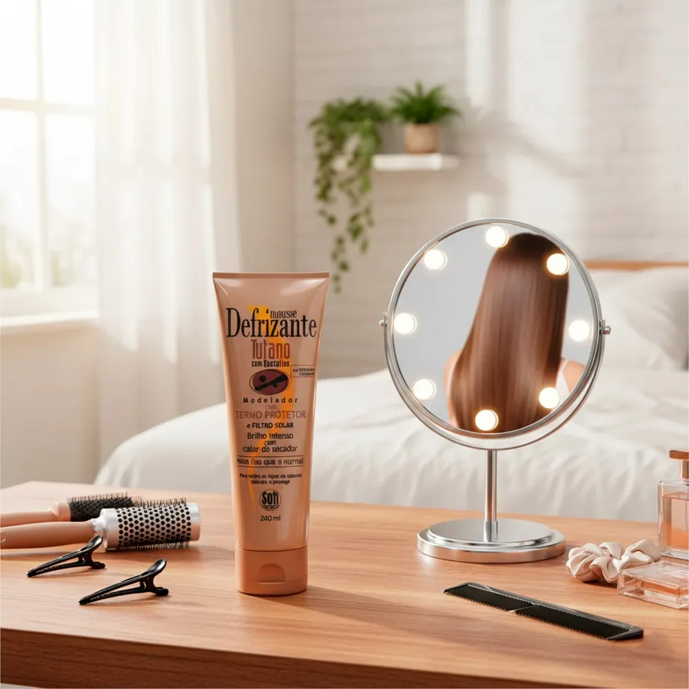 Defrizante Tutano com Queratina Soft Hair 240ml - Drogaria Araujo