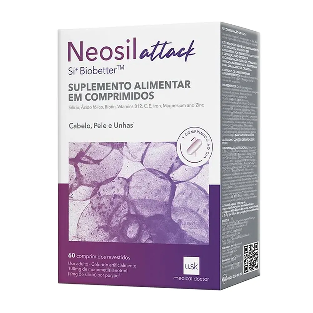 Neosil Attack com 60 Comprimidos Revestidos