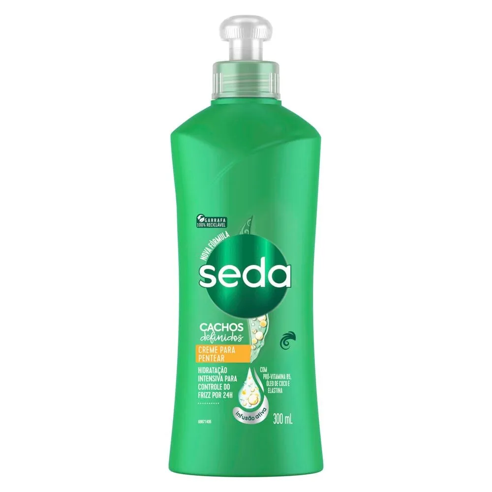 Creme de Pentear Seda Cachos Definidos com 300ml - Drogaria Araujo