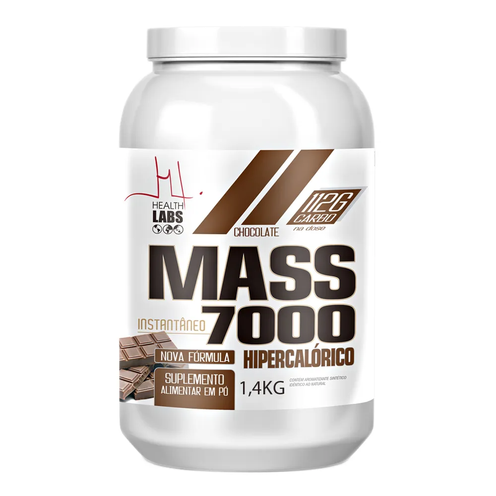 Mass 7000 Health Labs Sabor Chocolate 1,4kg