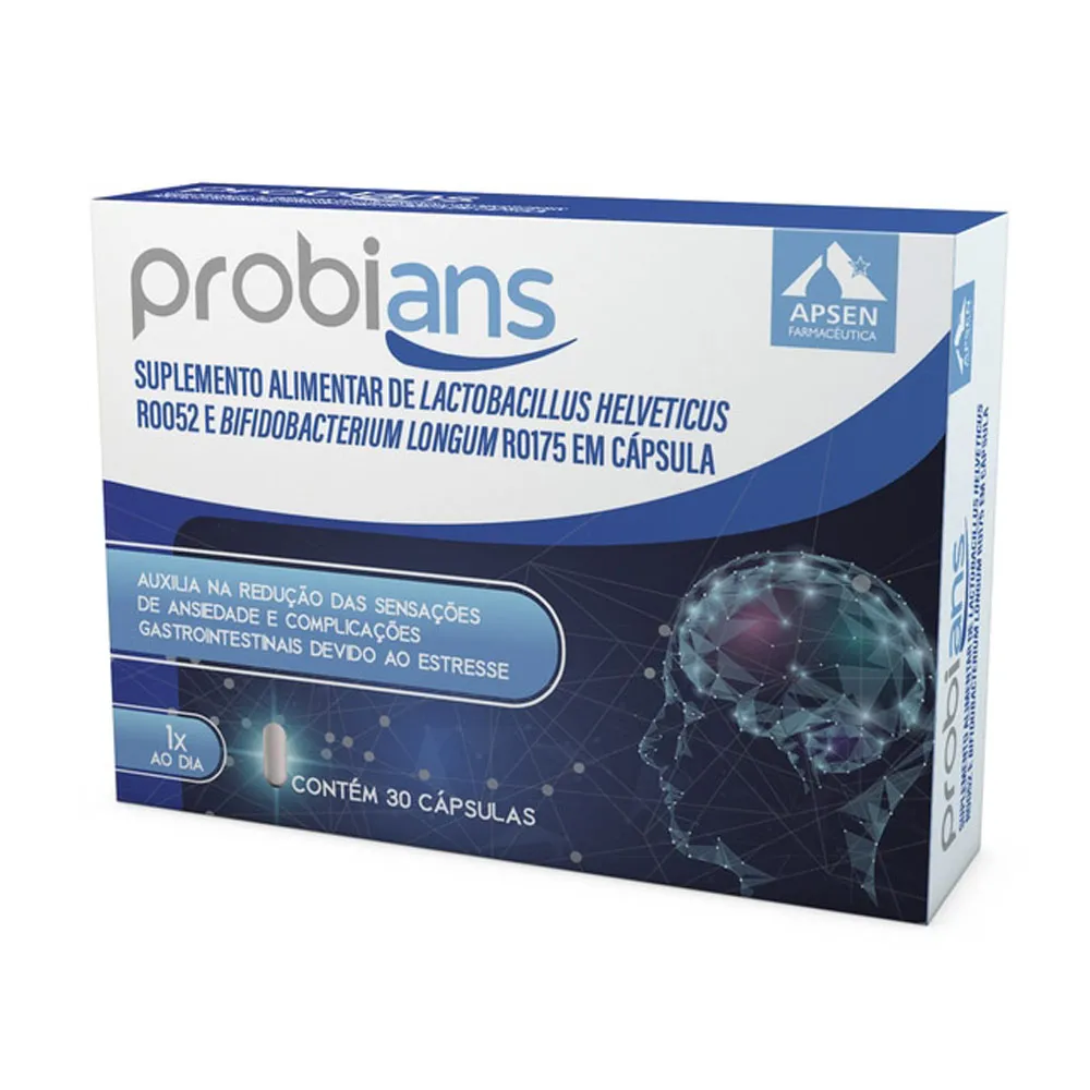 Probians Probiótico Suplemento Alimentar com 30 Cápsulas