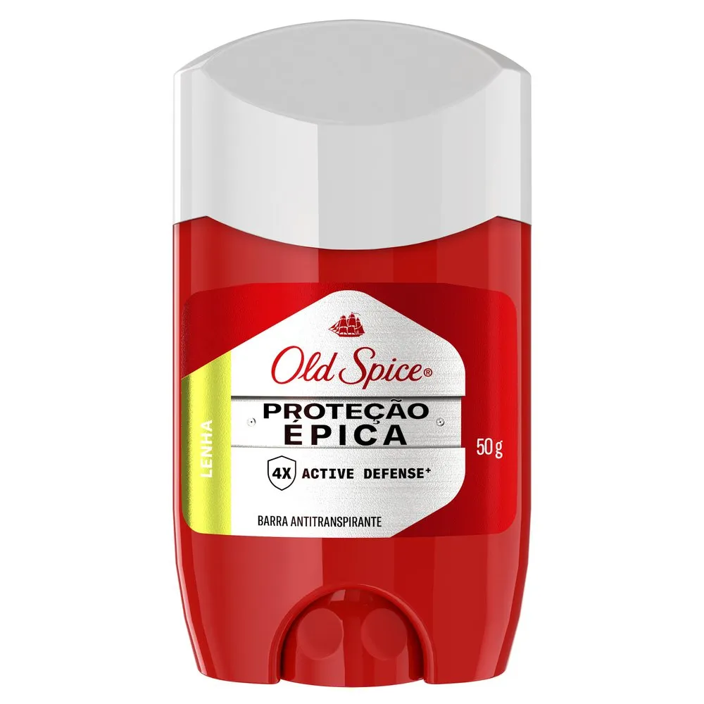 Desodorante Old Spice Proteção Épica Lenha Stick Antitranspirante 50g
