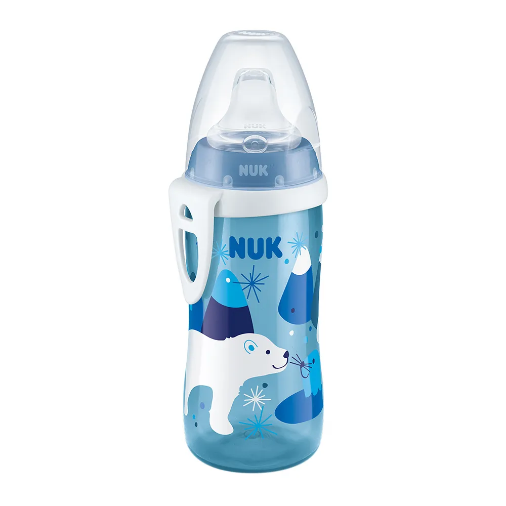 Copo Antivazamento Nuk Active Cup 12+ Meses Boys Cores e Desenhos Sortidos 300ml