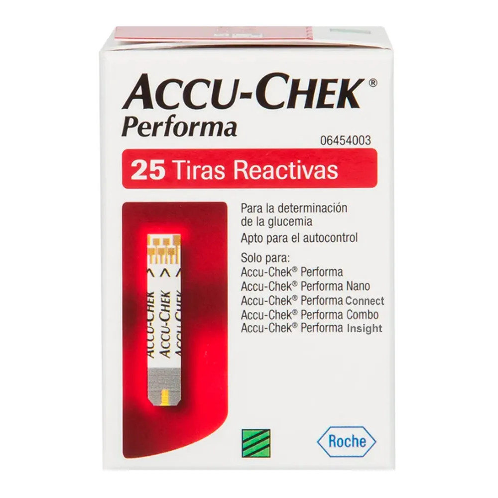 Accu-Chek Performa Tira Teste 25 Unidades