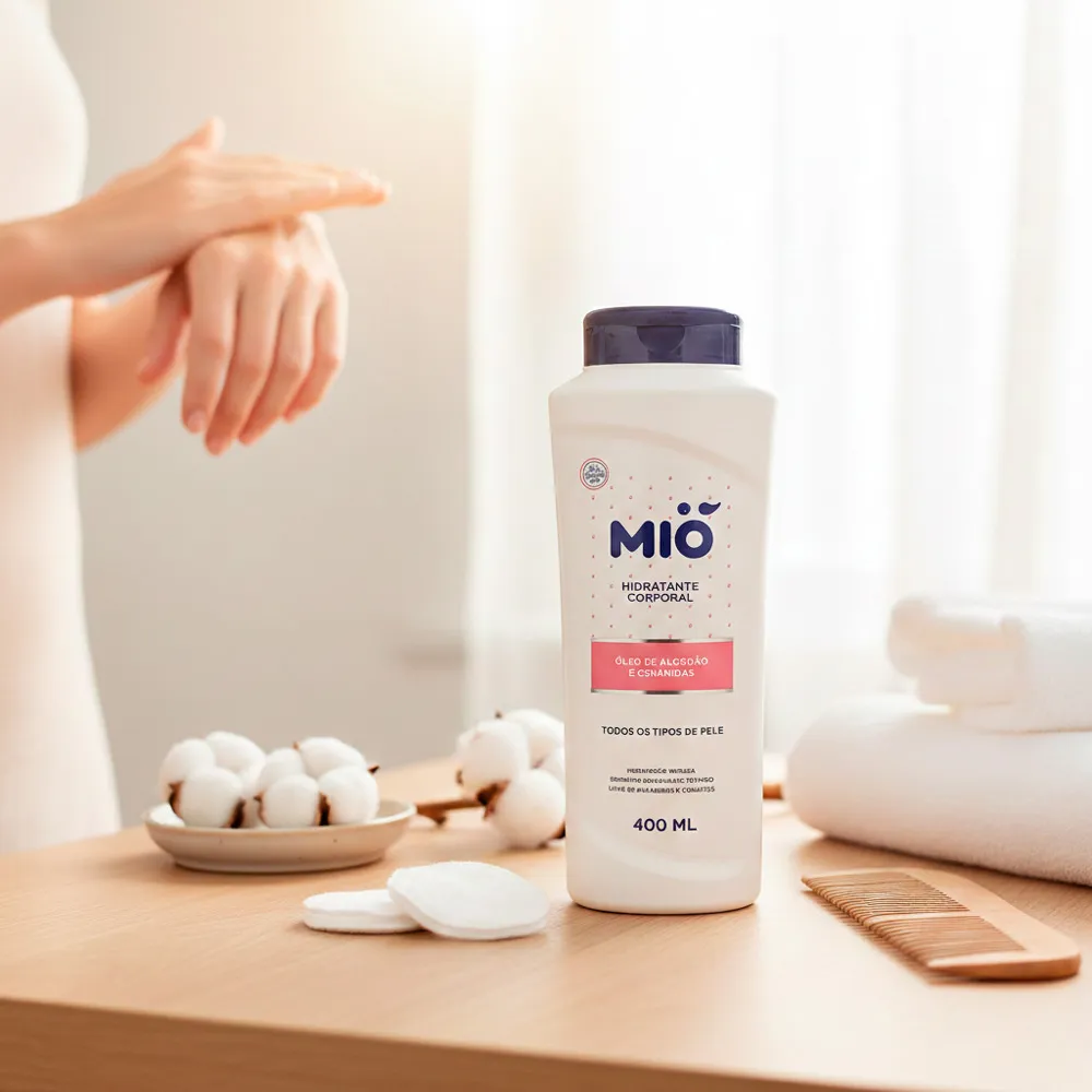 Loção Hidratante Mió Óleo de Algodão e Ceramidas 400ml - Drogaria