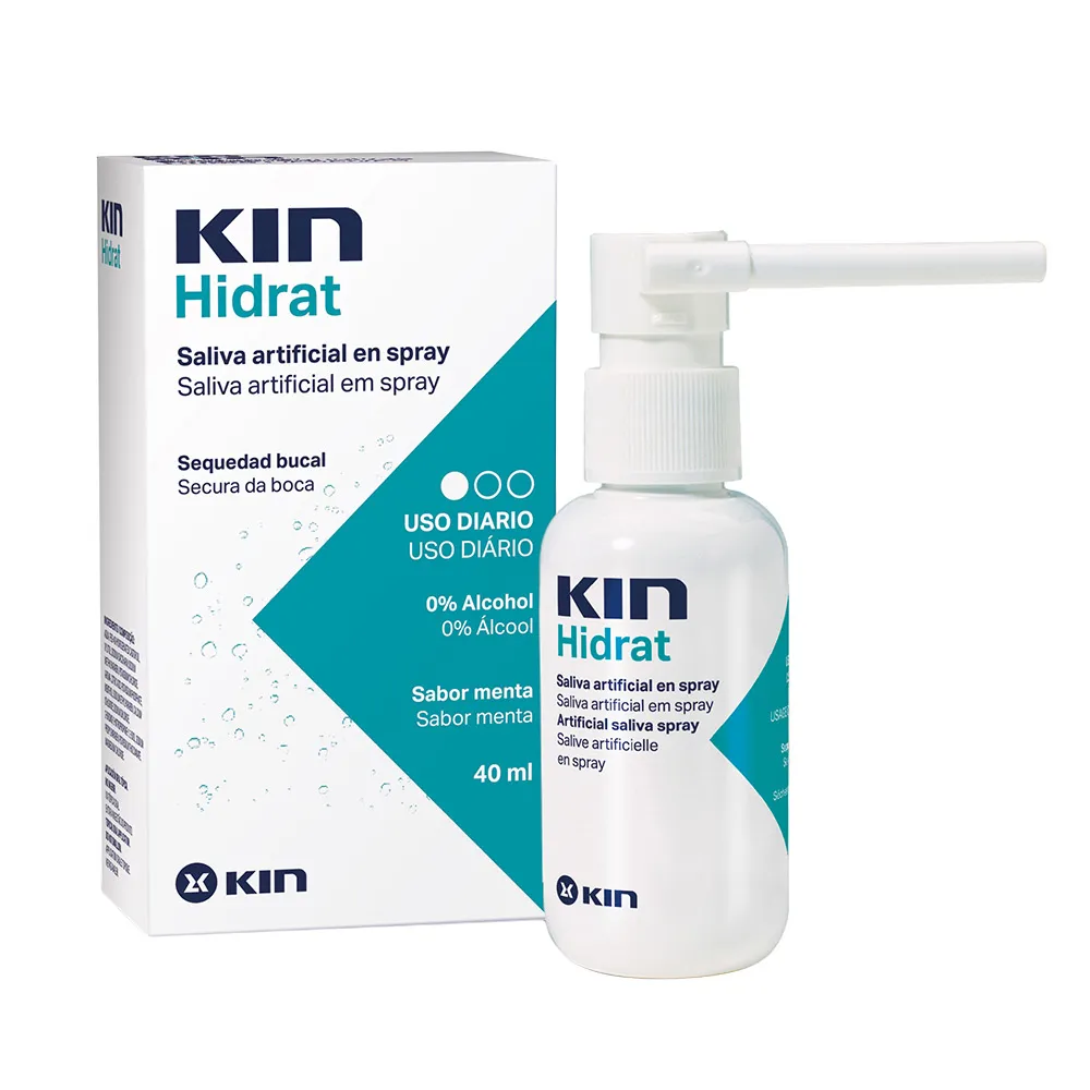 Kin-Hidrat Saliva Artificial Spray sem Álcool com 40ml