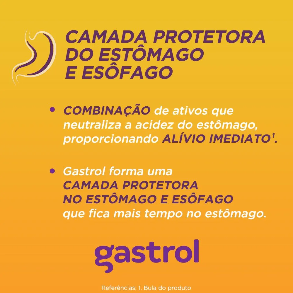 Gastrol Pó Efervescente Sabor Limão 5g