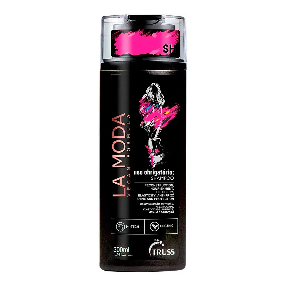 Shampoo Truss La Moda Vegan Uso Obrigatório 300ml