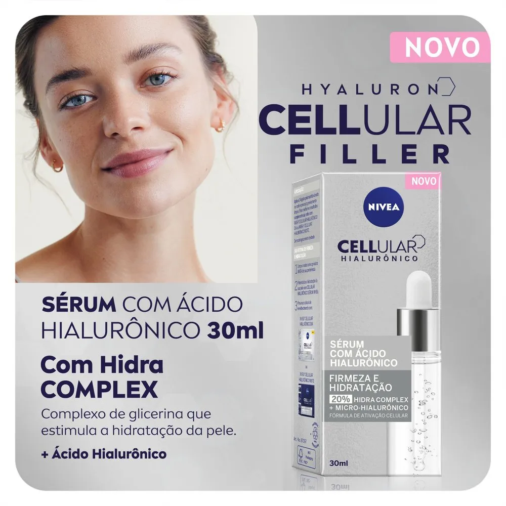 Nivea Cellular Sérum Facial com Ácido Hialurônico 30ml