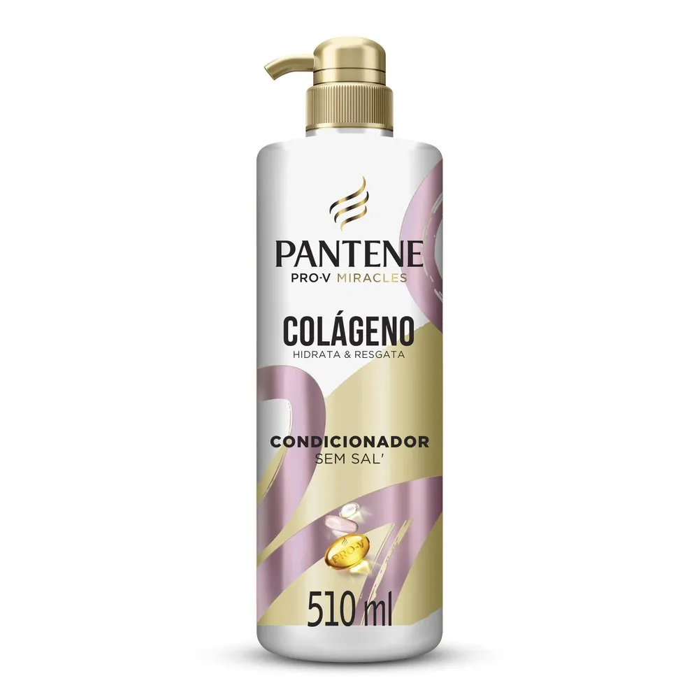 Condicionador Pantene Colágeno Hidrata e Resgata 510ml