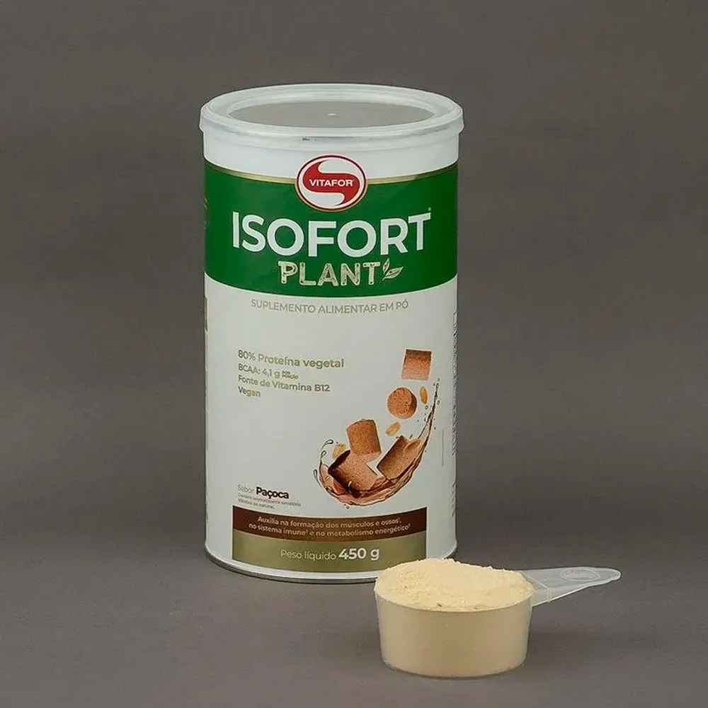 Vitafor Isofort Plant Iso Paçoca com 450g_4