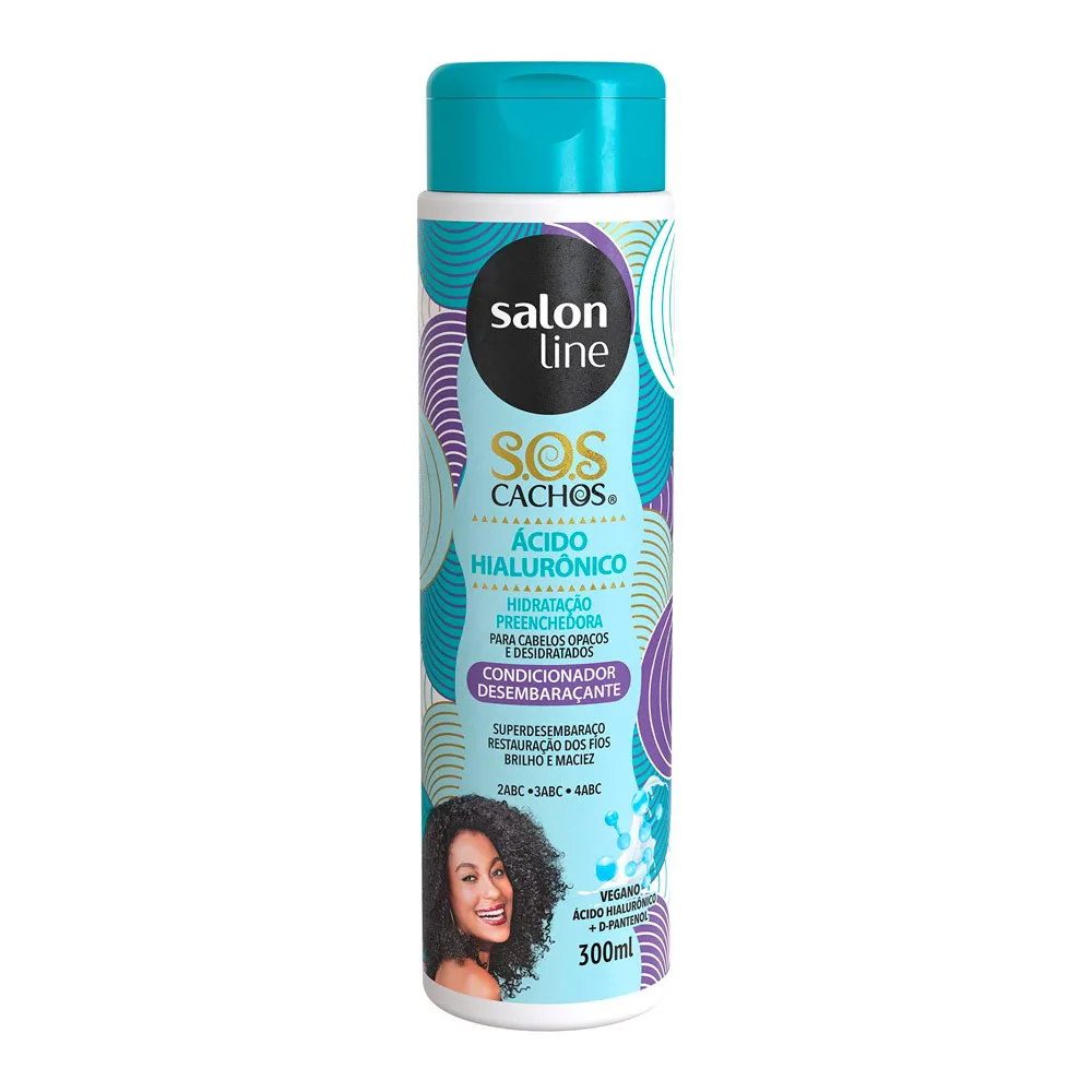 Condicionador Salon Line S.O.S Cachos Ácido Hialurônico 300ml