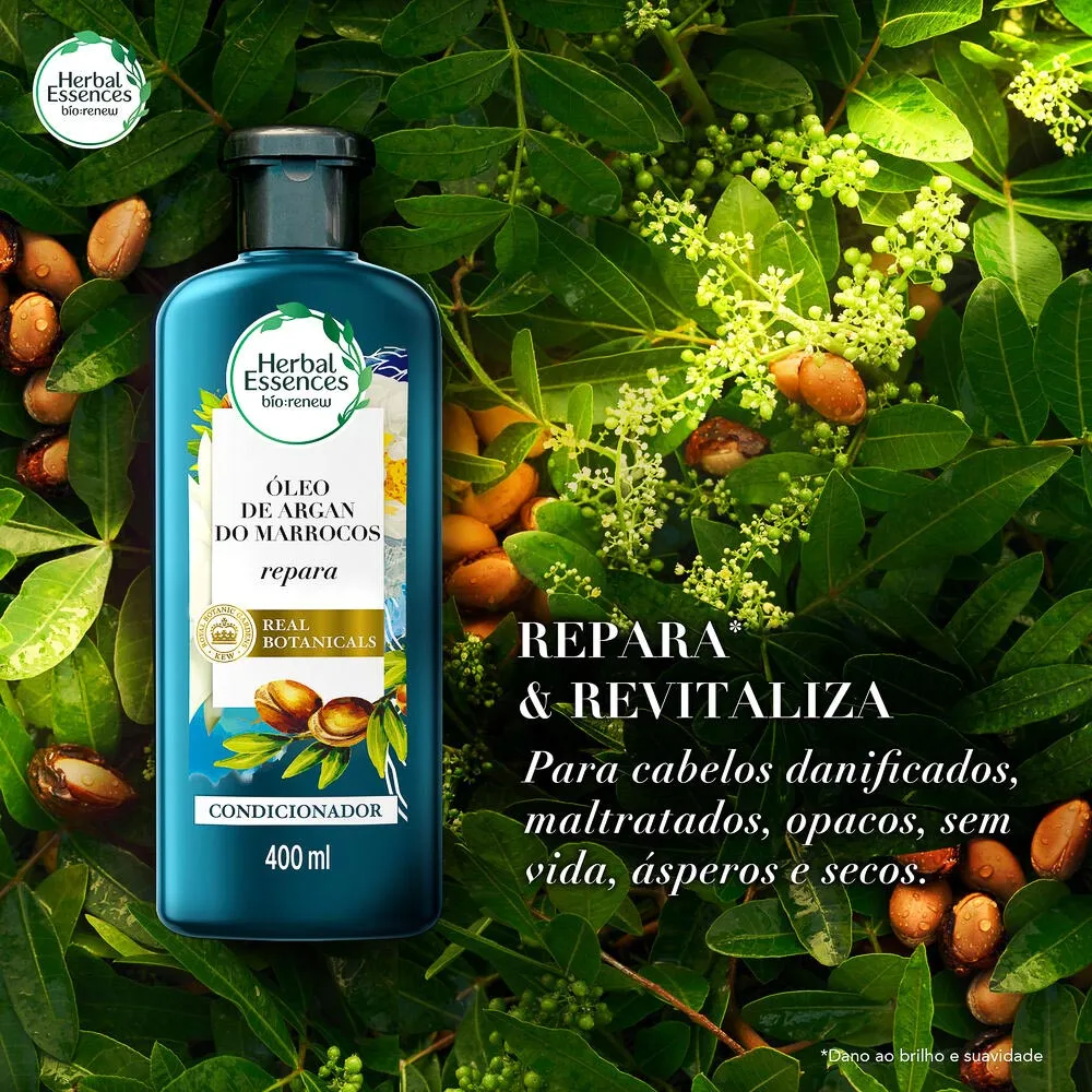 Condicionador Herbal Essences Bio:Renew Óleo de Argan 400ml