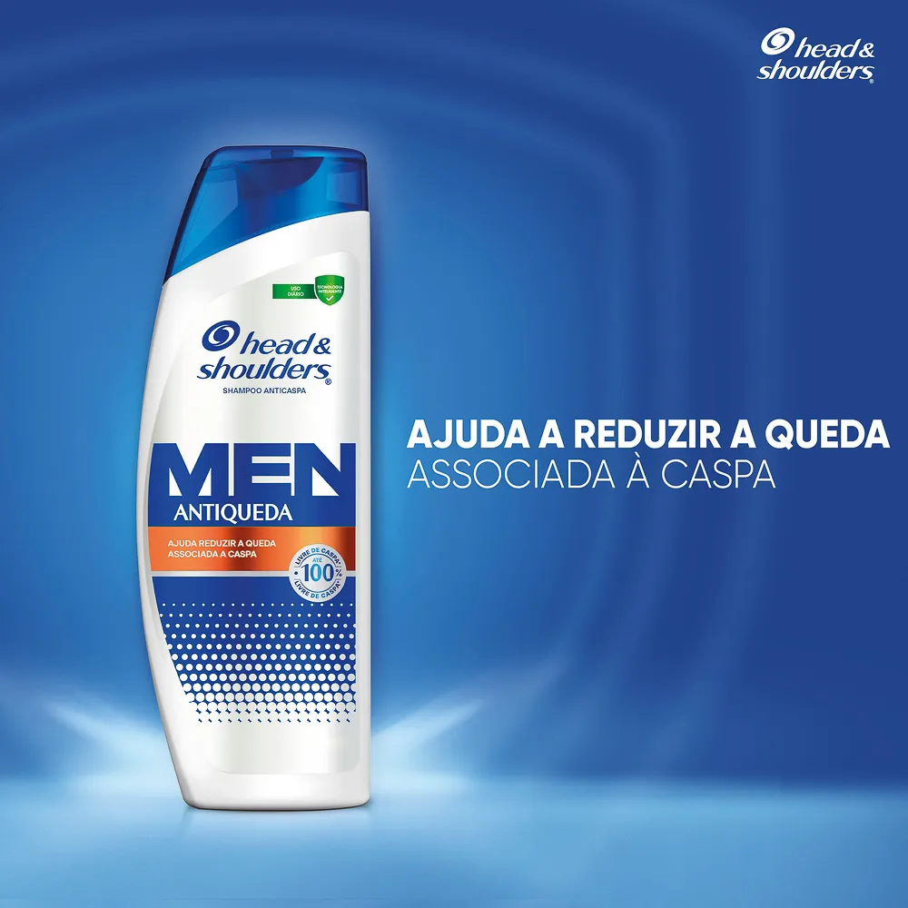 Shampoo Head & Shoulders Prevenção Contra Queda para Homem com 200ml