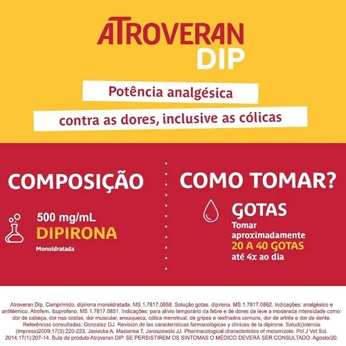 Atroveran Dip Gotas com 20ml