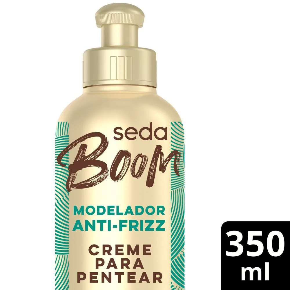 Creme para Pentear Seda Boom Modelador Antifrizz 350ml