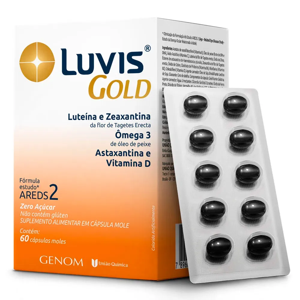 Luvis Gold com 60 Cápsulas Moles