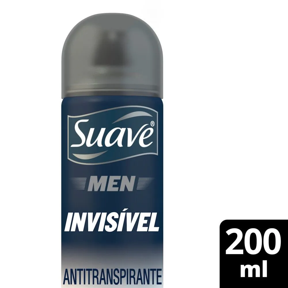 Desodorante Suave Men Invisible Aerosol Antitranspirante 48h 200ml Leve Mais Pague Menos