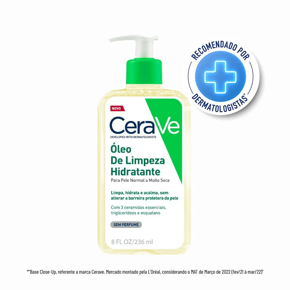 Óleo de Limpeza Hidratante Cerave 236ml